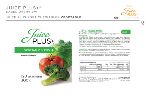 Fruit, Vegetable & Berry Blend Chewables